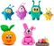 120PCS 14mm-38mm Cartoon Plastic Safety Eyes with Washers for Amigurumi, Crochet Bears, Stuffed Animals & DIY Clay Dolls